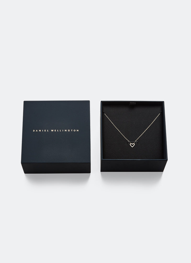 Daniel Wellington Mirelle Heart Necklace Gold Box