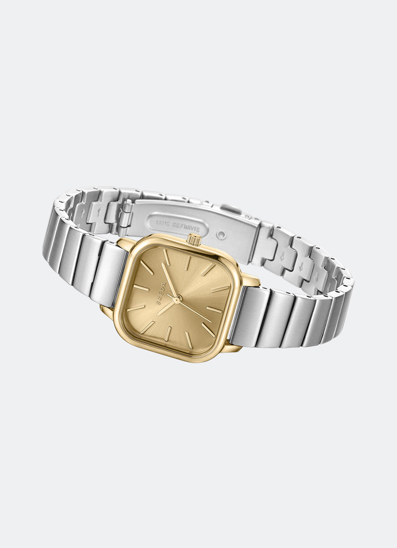 Breda Esther Gold Dial Gold and Metal Bracelet - 1735M