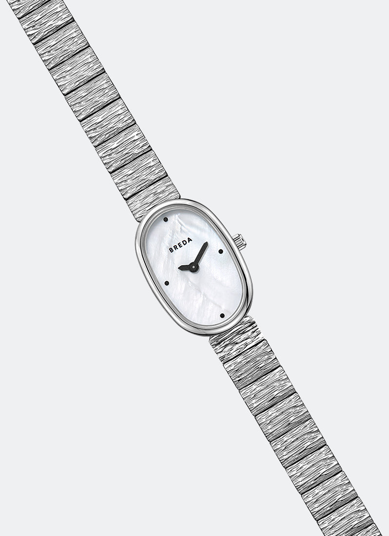 Breda Jane Revival Pearl Dial Silver - 1753B