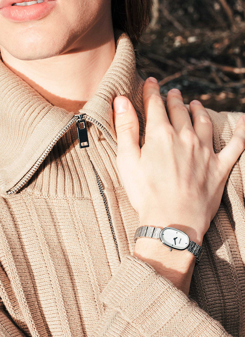 Breda Jane Revival Pearl Dial Silver - 1753B