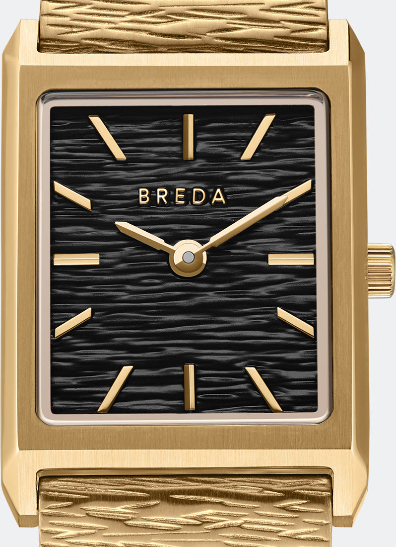 Jam Tangan Breda Virgil Revival Shadow Dial Deep Gold 1754D
