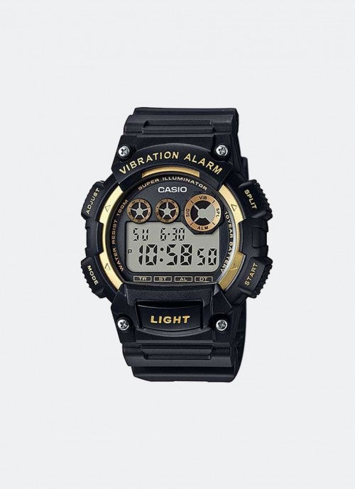 Casio Digital Black Resin Strap 51,4 mm Men W-735H-1A2VDF