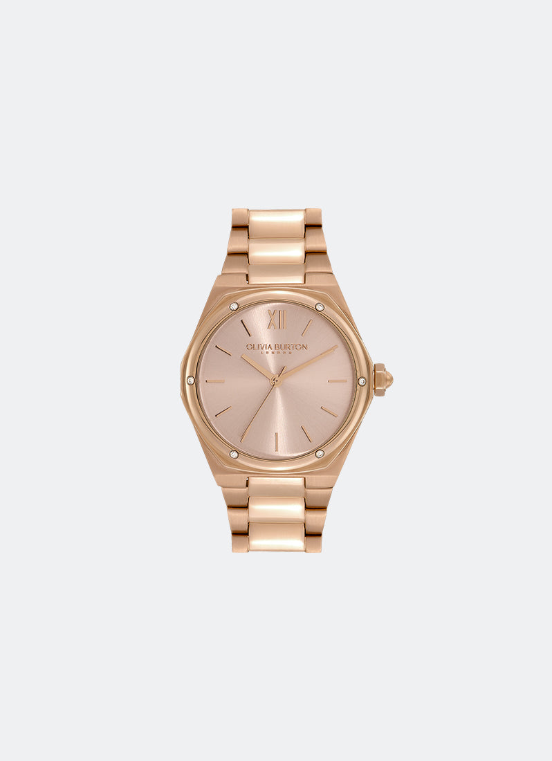 Hexa Blush & Carnation Gold Bracelet Watch 33mm - 24000030