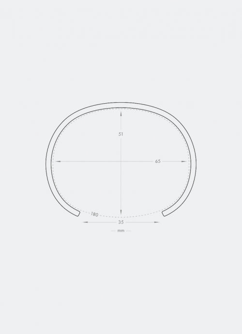 CLASSIC CUFF SILVER LARGE