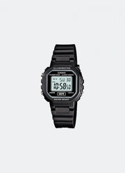 Casio Digital Black Resin Strap 30.4mm Women LA-20WH-1ADF
