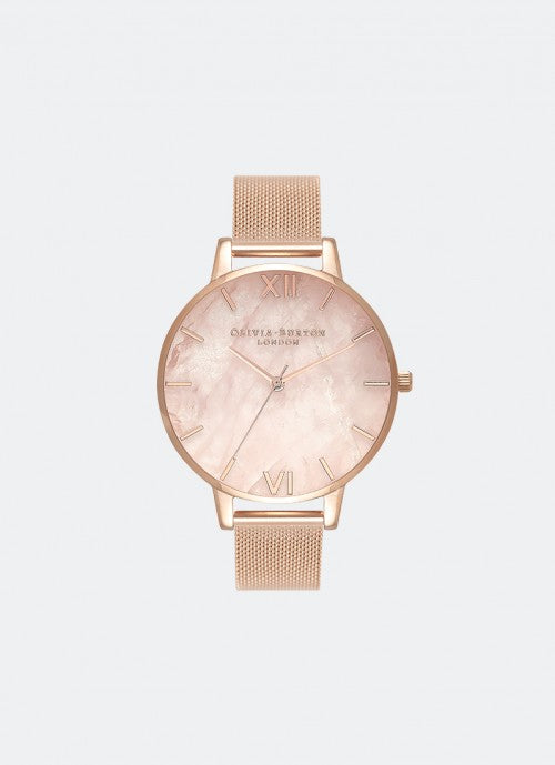 Semi Precious Rose Gold Mesh - OB16SP01
