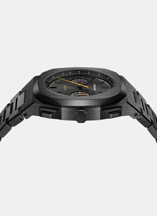 Chronograph Bracelet BLACK 41.5 MM Black D1-CHBJ11