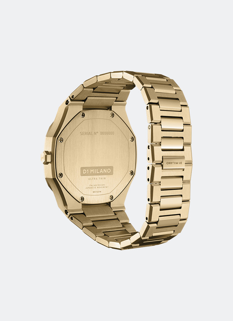 Ultra Thin Bracelet 34 Mm - Double Plating Gold-Green - D1-UTBL18