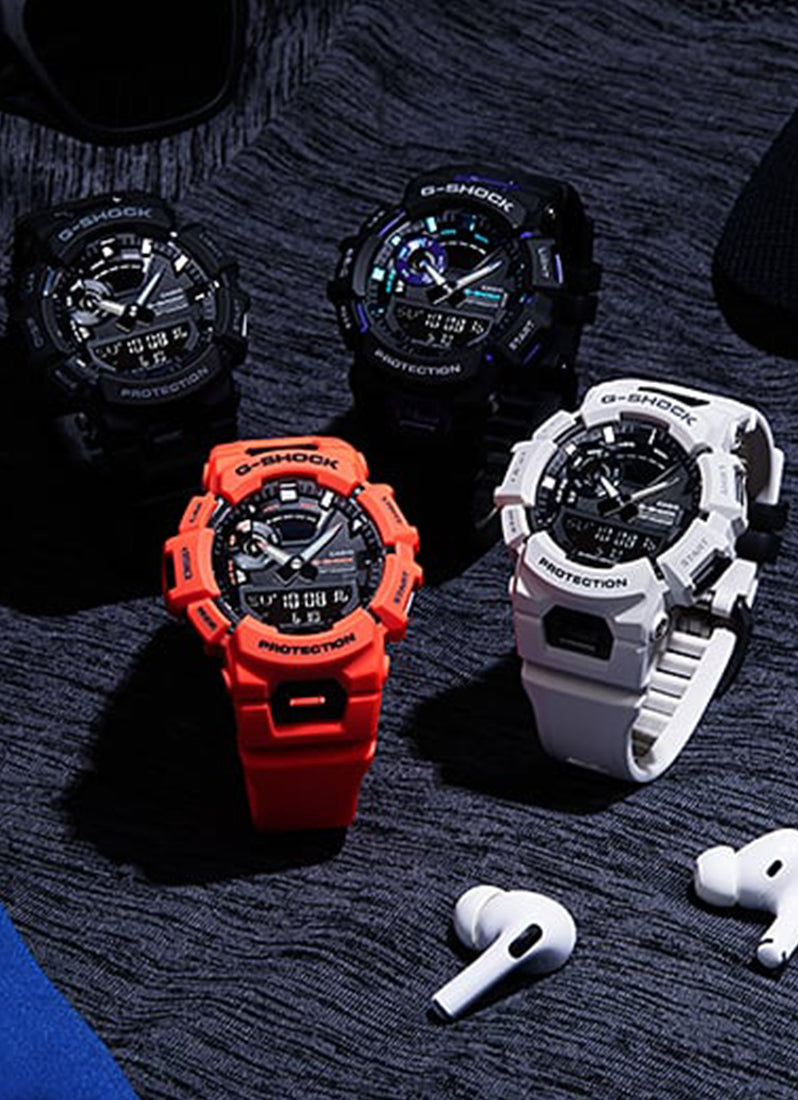 G-Shock Digital analog Black Dial Black Resin Strap 48.9mm Men GBA-900-1ADR - [Clearance Sale]