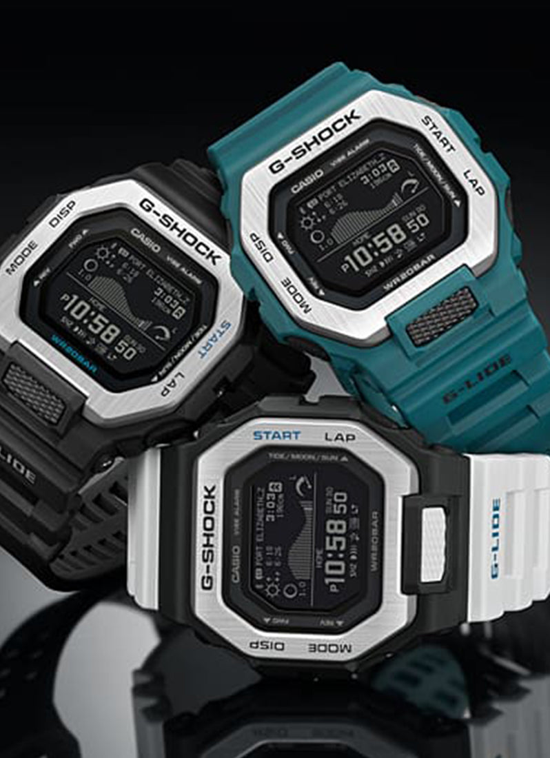 G-SHOCK Digital Black Resin Strap 46mm Men GBX-100-1DR - [Clearance Sale]