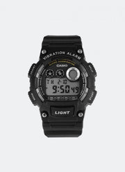 Jam Tangan Casio Digital Black Resin Strap 51,4 mm Men W-735H-1AVDF
