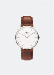 Jam Tangan Daniel Wellington Classic St. Mawes 40mm Silver DW00100021