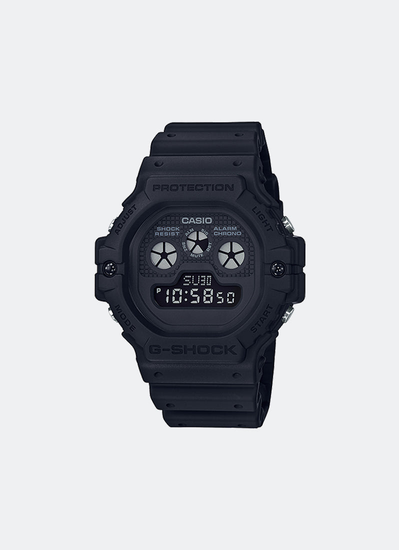 Jam Tangan G-SHOCK Digital Black Resin Strap 46.8mm Men DW-5900BB-1DR