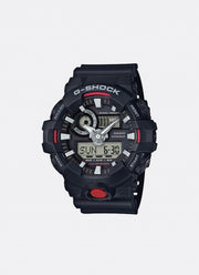 Jam Tangan G-Shock Digital Analog Black Dial Black Resin Strap 57,5 mm Men GA-700-1ADR