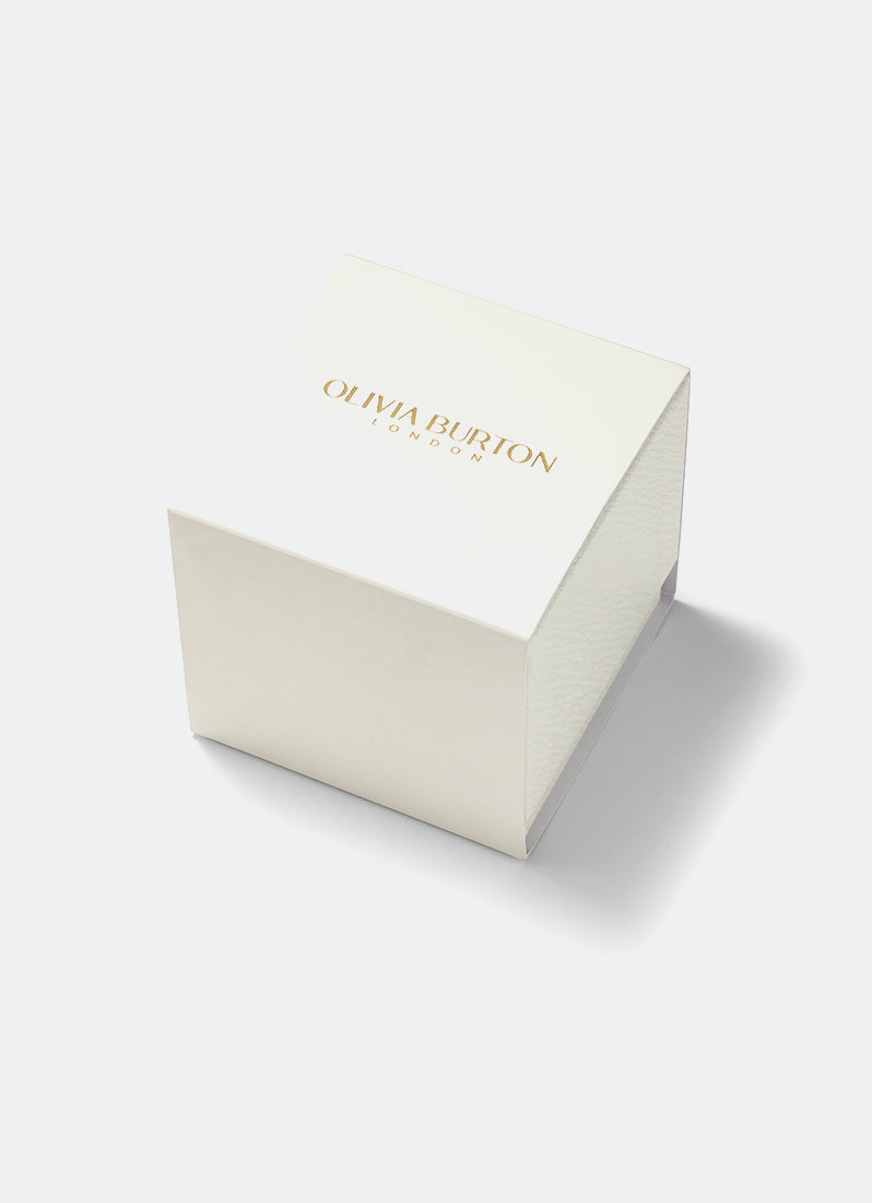 Bee Ultra Slim Carnation Gold Mesh Watch 28mm - 24000020