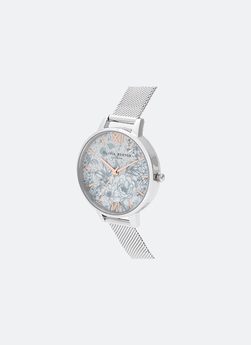 Terrazzo Floral White Stone 34mm OB16TZ06