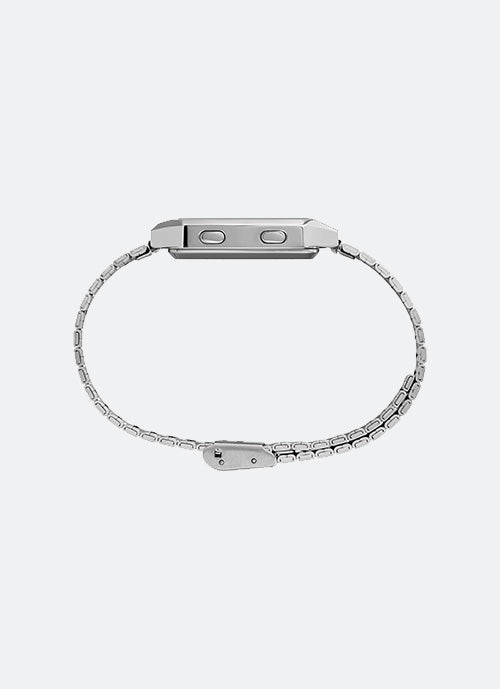 Q Timex Reissue Digital LCA 32.5mm  Stainless Steel Bracelet Watch - TW2U72400