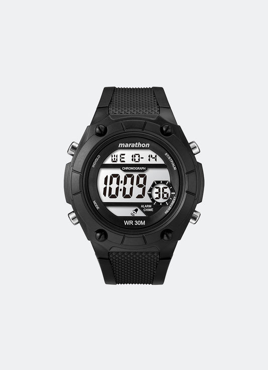 Marathon By Timex Digital Black Resin Strap TW5M43700